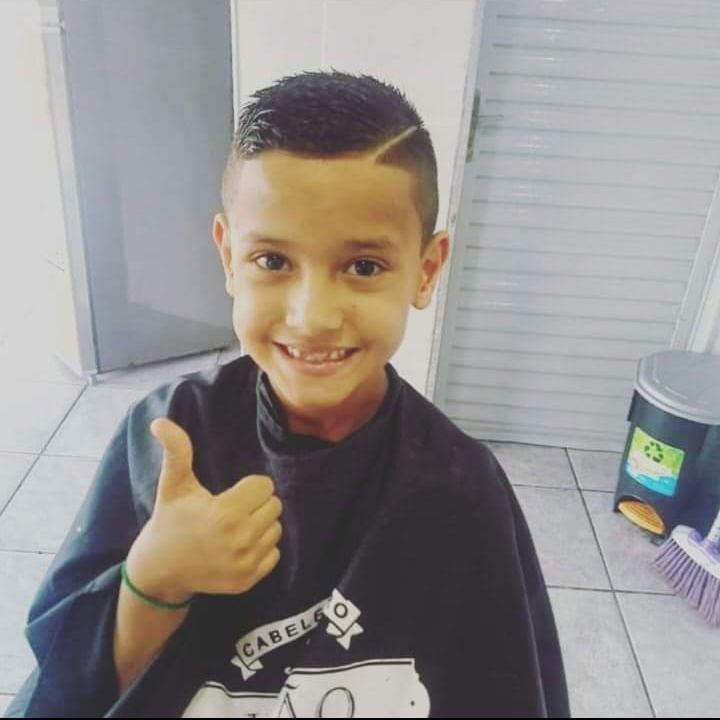 Corte feito na barbearia